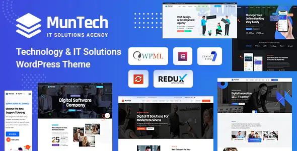 Muntech Theme | IT Solutions & Technology Theme 1.0.0