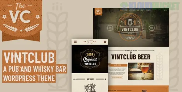 VintClub - A Pub and Whisky Bar WordPress Theme 1.1.4
