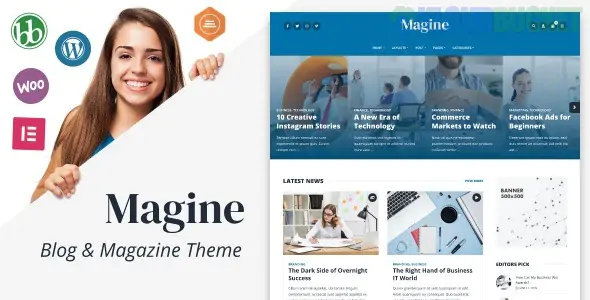 Magine Theme | Business Blog WordPress Theme 1.4.1