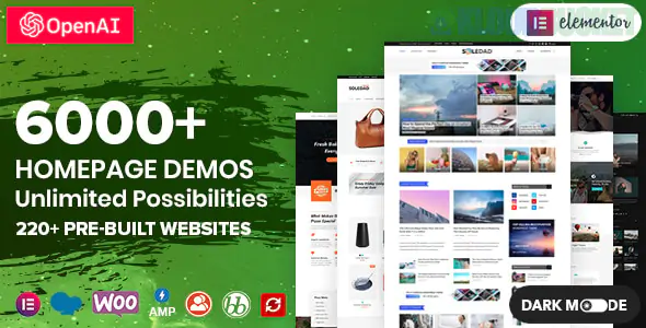 Soledad Theme Multipurpose, Newspaper, Blog & WooCommerce WordPress Theme 8.6.3