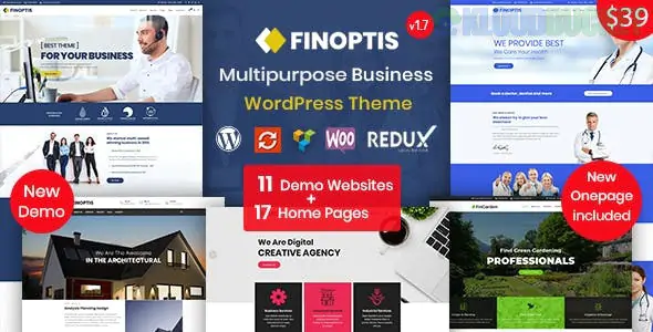 Finoptis - Multipurpose Business WordPress Theme 2.7.0