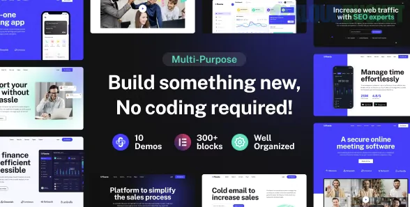 Flowto - Startup & SaaS WordPress Theme 1.0.1