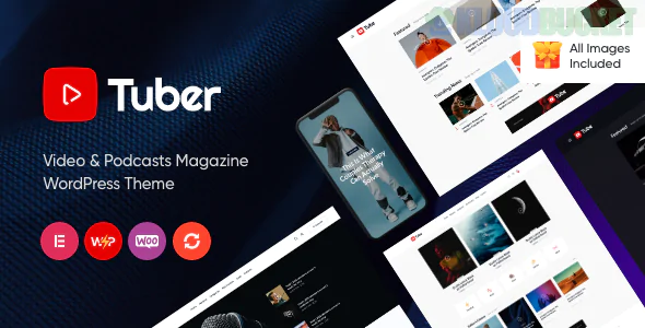 Tuber Theme | Video Blog & Podcast WordPress Theme 1.3