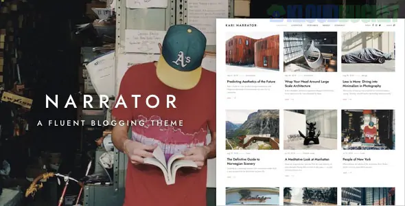 Narrator - A Fluent WordPress Blogging Theme 1.3.4