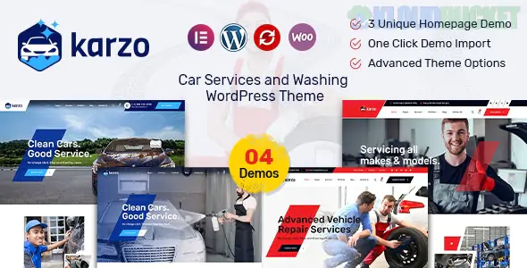 Karzo - Car Service & Washing WordPress Theme 1.7