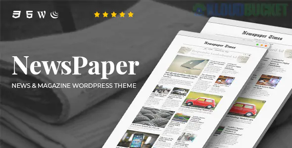 NewsPaper | News & Magazine WordPress Theme 4.0.1