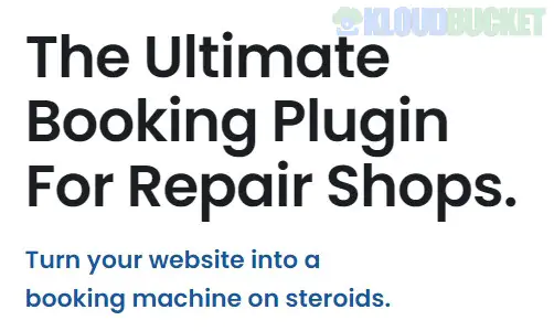 RepairPlugin Pro - The Ultimate Booking Plugin For Repair Shops