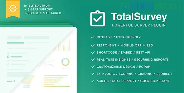 Total Survey - Responsive WordPress Survey Plugin 1.8.3