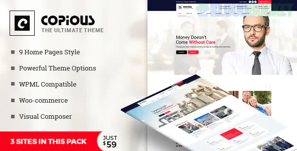 Copious - Multiuse WordPress Theme