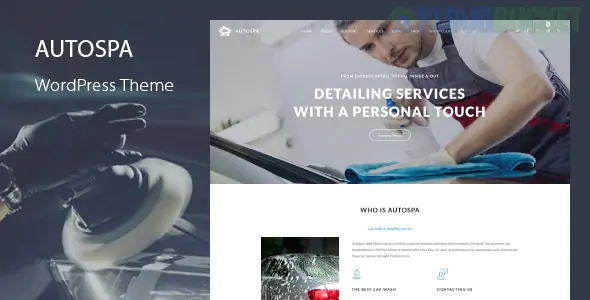 Auto Spa - Car Wash WordPress Theme 3.7