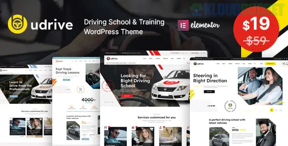 Udrive - Driving School WordPress Theme 1.0