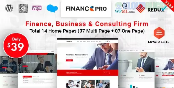 Finance Pro - Business & Consulting WordPress Theme 2.1.0