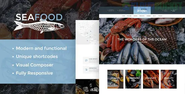 Seafood Company & Restaurant WordPress Theme 1.5.8