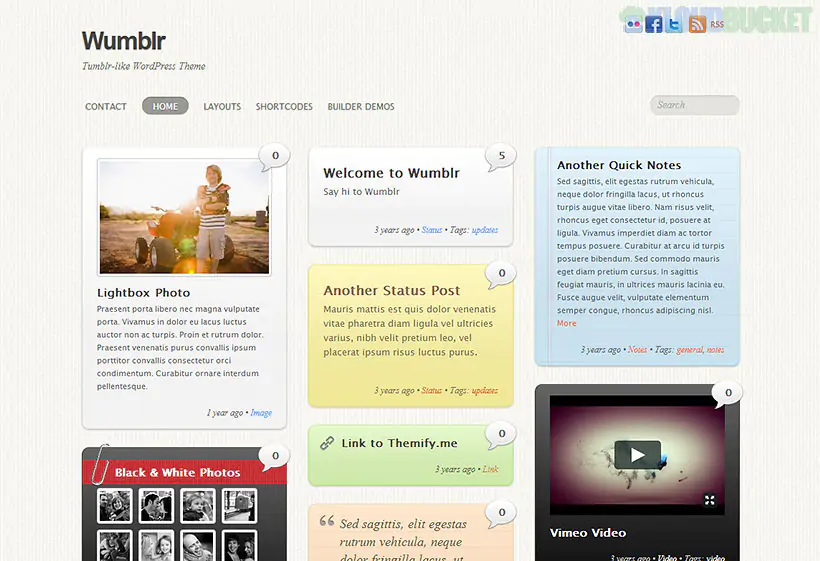 Themify Wumblr WordPress Theme 7.1.1