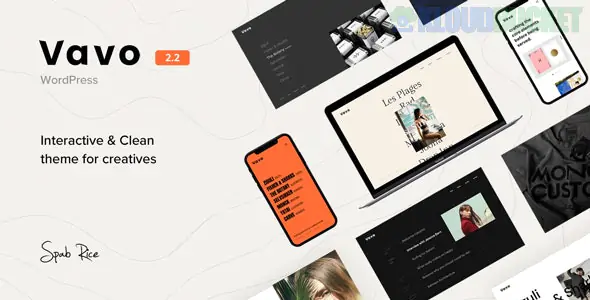 Vavo - An Interactive & Clean Theme for Creatives 2.2.1