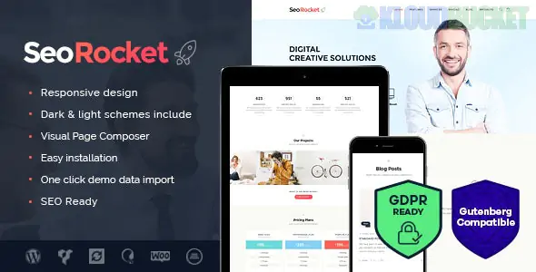 Seo Rocket | Advertising & Marketing WordPress Theme 2.0