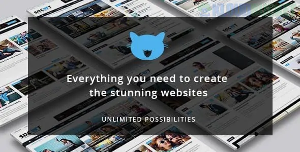 Shadowcat - A News and Magazine WordPress Theme 2.7