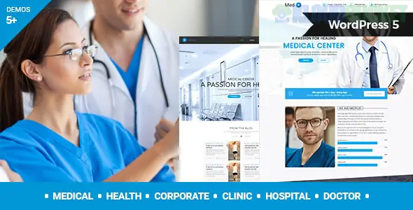 MedPlus - Medical & Health WordPress Theme 1.5