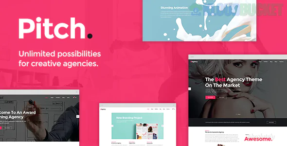 Pitch Theme | Digital Agency & Freelancer Theme 3.8