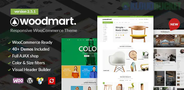 WoodMart - Multi-purpose WooCommerce Theme By Xtemos v8.2.7