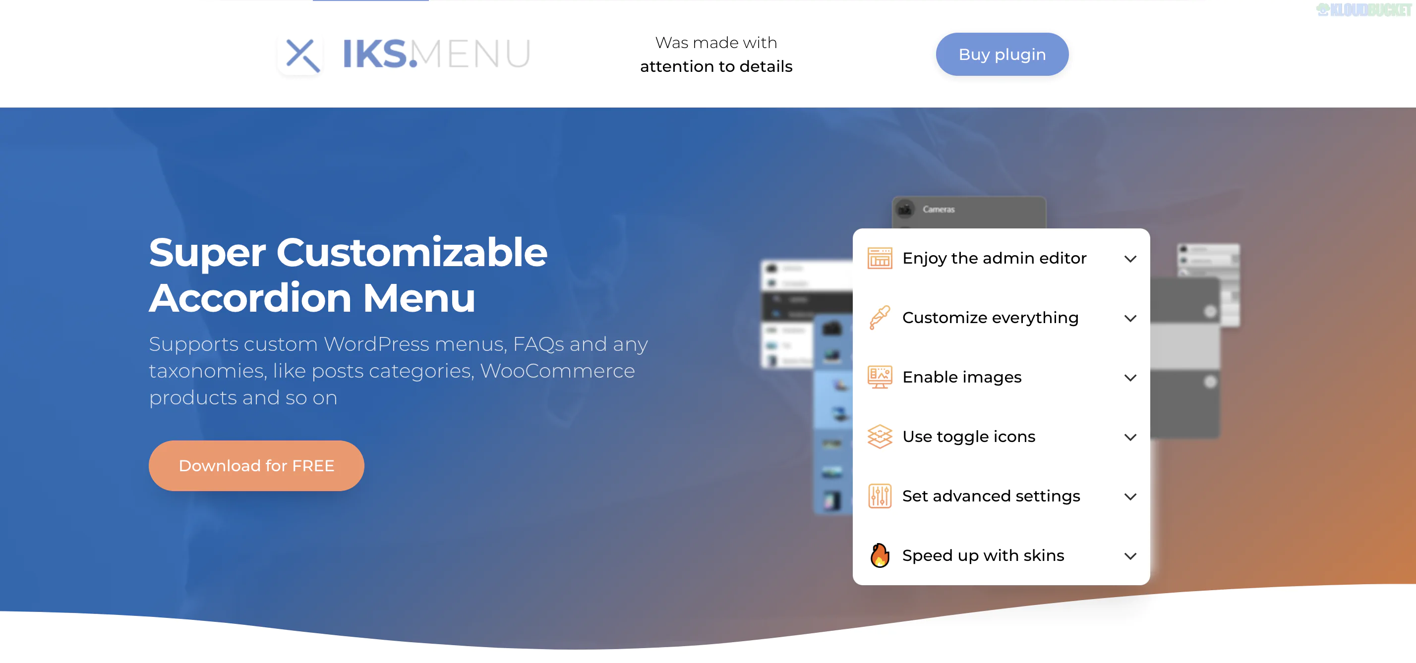 Iks Menu Pro - Super Customizable Accordion Menu 1.12.1