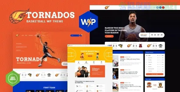 Tornados | Basketball NBA Team WordPress Theme 2.1