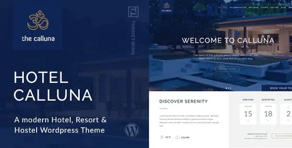 Hotel Calluna - Hotel & Resort & WordPress Theme 3.4.0