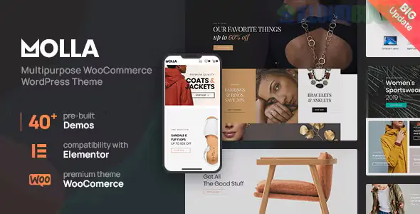 Molla | Multi-Purpose WooCommerce Theme 1.5.10