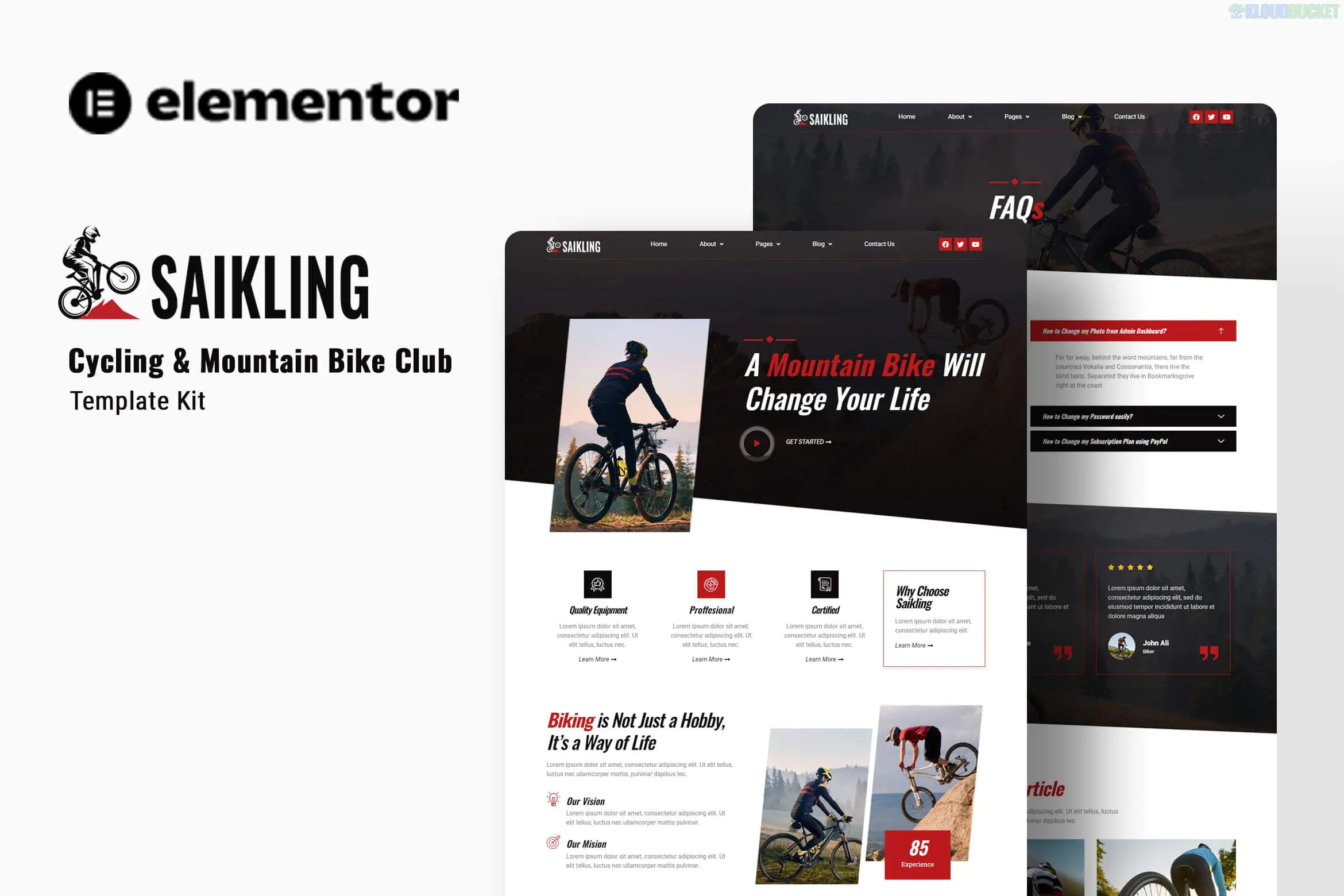 Mobirentz - Car Rental & Auto Dealer Elementor Template Kit