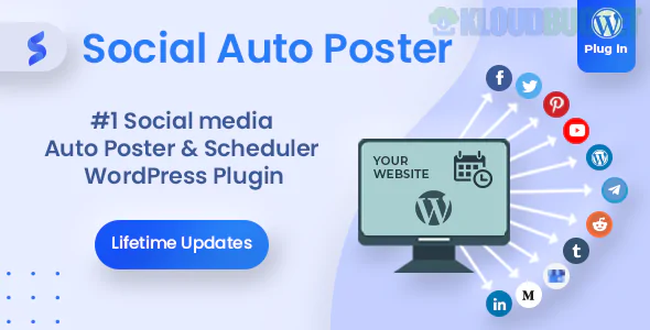 Social Auto Poster – WordPress Scheduler & Marketing Plugin 5.4.6