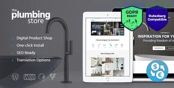 Plumbing Building - Tools & Store WooCommerce WordPress Theme 2.4