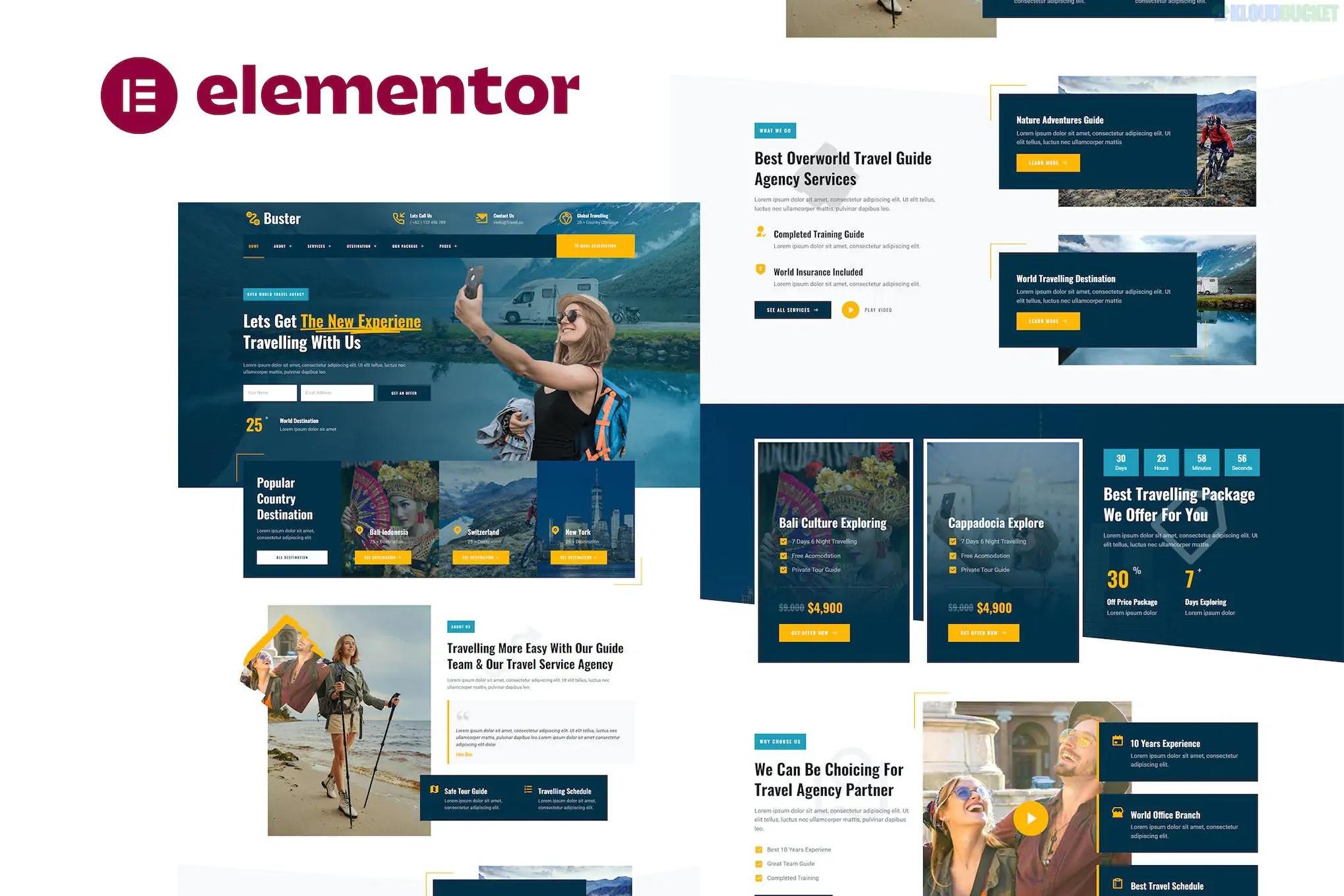 Blazin - Creative Digital Agency Elementor Template Kit