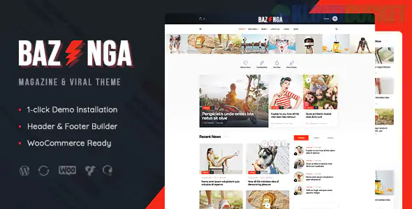 Bazinga Theme | Modern Magazine & Viral Blog WordPress Theme 1.1.8