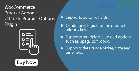 WooCommerce Product Addons - Ultimate Product Options Plugin 1.0.9