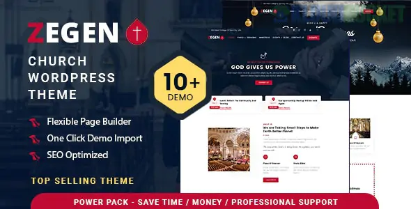 Zegen - Church WordPress Theme 1.1.9