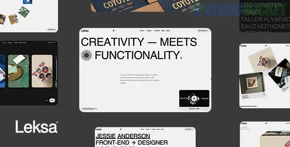 Leksa - Creative Portfolio Showcase Theme1.0