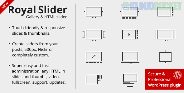 RoyalSlider - Touch Content Slider for WordPress 3.4.3