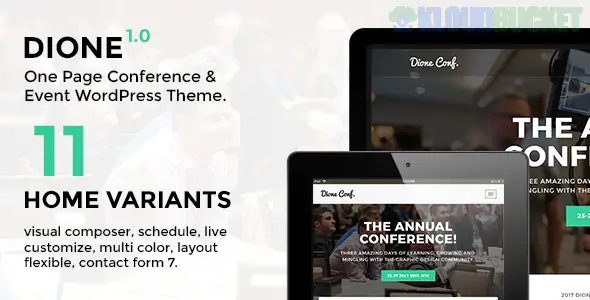 Dione - Conference & Event WordPress Theme 1.2.4