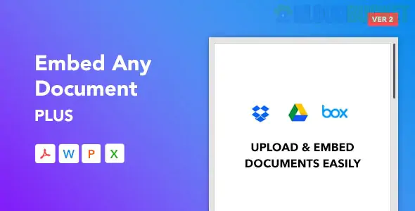Embed Any Document Plus - WordPress Plugin 2.8.6