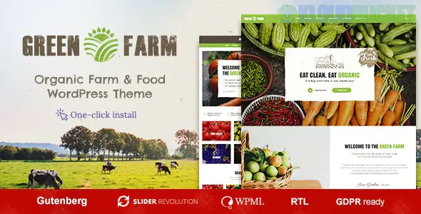 Green Farm - Organic Food WordPress Theme 1.2.8