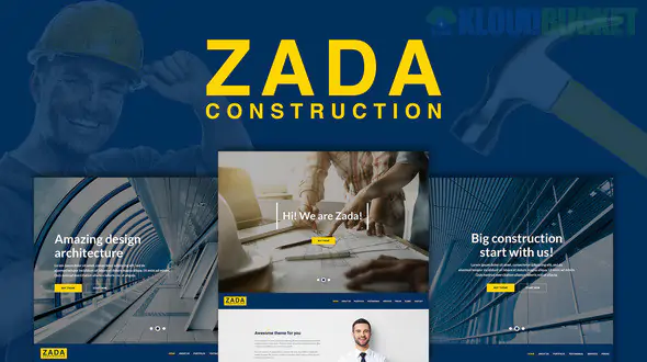 Zada - Construction WordPress Theme