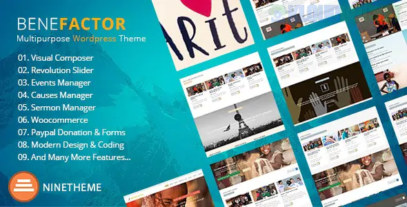 Benefactor Nonprofit Multipurpose WordPress Theme 1.7.5