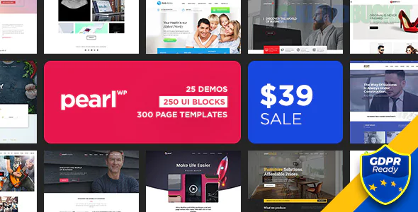 Pearl | Best Corporate Business WordPress Theme 3.4.8