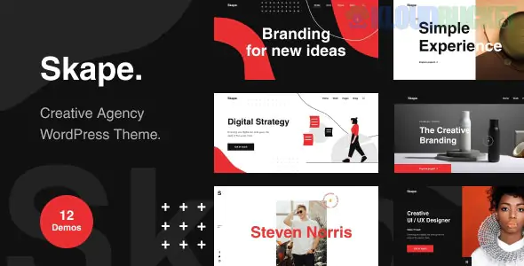 Skape - Creative & Modern Agency WordPress Theme 1.0.0