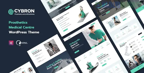 Cybron - Prosthetics Medical Center WordPress Theme 1.0.2