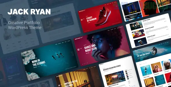Jack Ryan - Creative Portfolio WordPress Theme 1.0.2