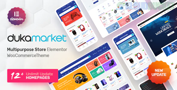 DukaMarket Theme | Multipurpose WordPress Theme 1.2.1