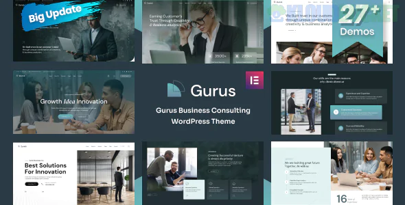 Gurus - Business Consulting WordPress Theme 1.1.5