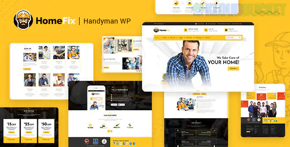 HomeFix - Plumber, Handyman Maintenance Theme 3.30