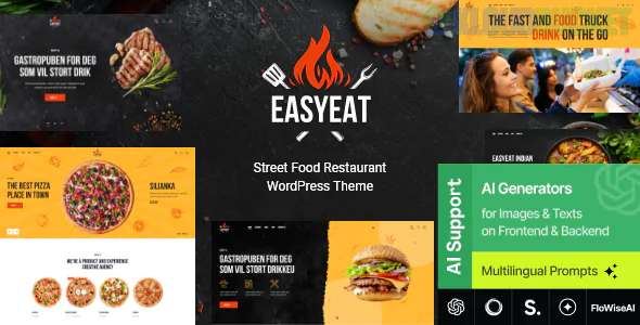 EasyEat - Fast Food WordPress Theme 1.6.0